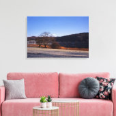 Esthwaite Water Lake District England Canvas Afdruk (Insitu (Woonkamer))