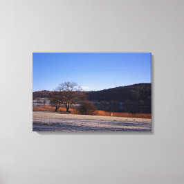 Esthwaite Water Lake District England Canvas Afdruk