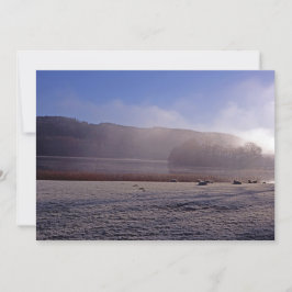 Esthwiate Water Winter Holiday Card Feestdagenkaart