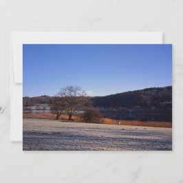 Esthwiate Water Winter Holiday Card Feestdagenkaart