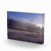 Esthwiate Water Winter Holiday Card Poster Fotoblokken (Rechts)