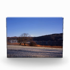 Esthwiate Water Winter Holiday Card Poster Fotoblokken