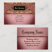 Estienne Yale  Visitekaartje (Voorkant / Achterkant)