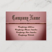 Estienne Yale  Visitekaartje (Achterkant)