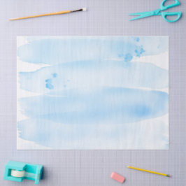Estilo Acuarela Azul – Minimalista, Fresco y Elega Tissuepapier
