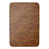 Estilo alvenaria rústica marrom e tom dourado badmat (Voorkant Verticaal)