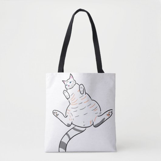 Estilo: Bolsa Tote, gatinho meme Tote Bag (Voorkant)