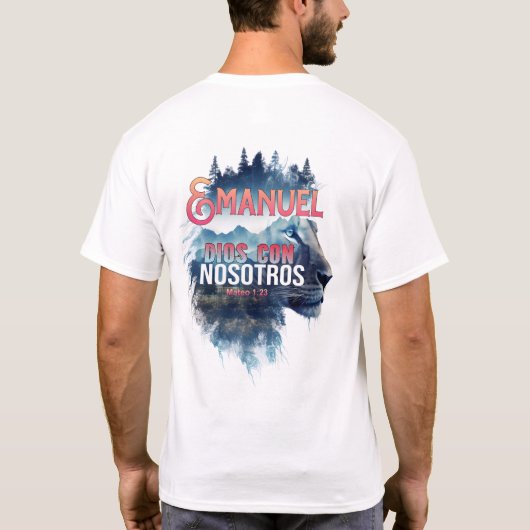 Estilo cristiano t-shirt (Achterkant)