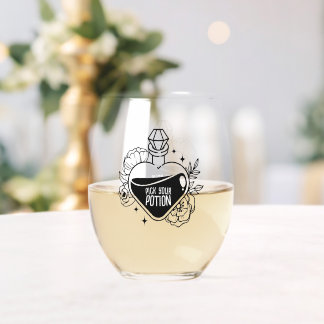 Estilo de Bebida: Vaso de vino sin tallo, Conjunto Wijnglas Zonder Voet