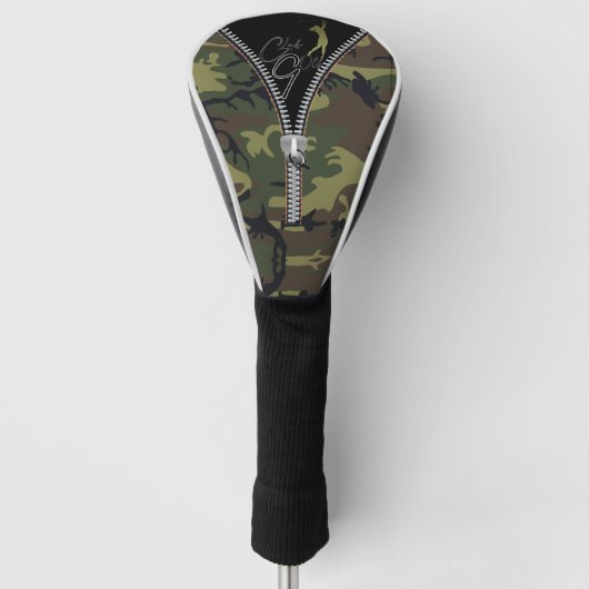  estilo militar con cremallera golfheadcover (Voorkant)