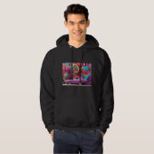Estilo: Moletom Masculino Básico com Capuz - Carro Hoodie (Voorkant volledig)