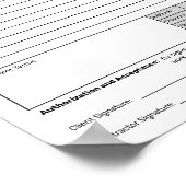 Estimate Quote Job Proposal Forms Downloadable Poster (Hoek)
