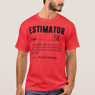 Estimator Definition, Grapny Quote Job Titels voor T-shirt