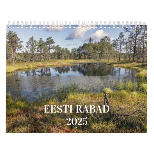 Estische veenkalender Eesti Rabad 2025 Kalender (Hoes)