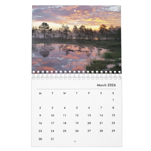 Estische veenkalender Eesti Rabad 2025 Kalender (Mar 2026)