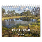 Estische veenkalender Eesti Rabad 2025 Kalender (Hoes)