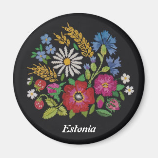 Estische Wildbloemmagneet Magneet