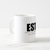 ESTJ-MOK KOFFIEMOK (Voorkant links)