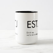 ESTJ Op een schema Mok Gift (Center)