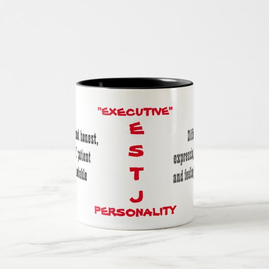 ESTJ Persoonlijke Mok (Center)