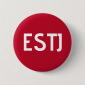 ESTJ-teamlid Button (Voorkant)