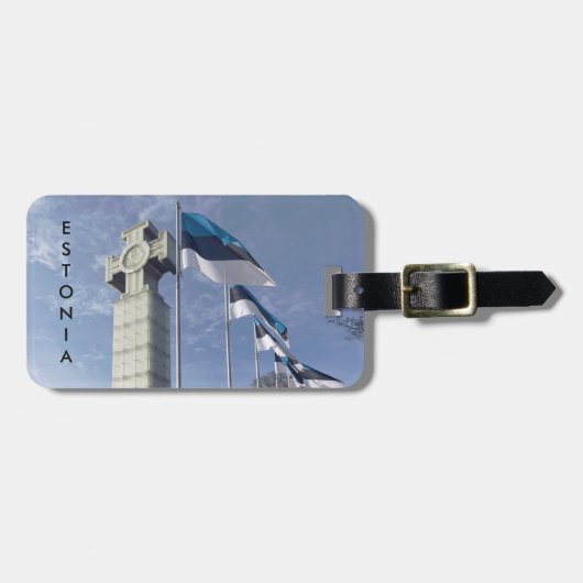 Estland Bagagelabel (Voorkant horizontaal)