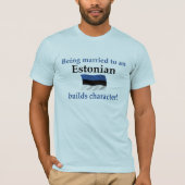 Estland bouwt teken t-shirt (Voorkant)