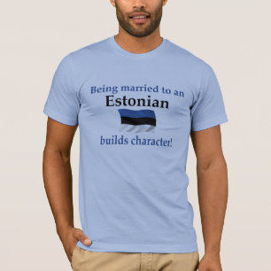 Estland bouwt teken t-shirt