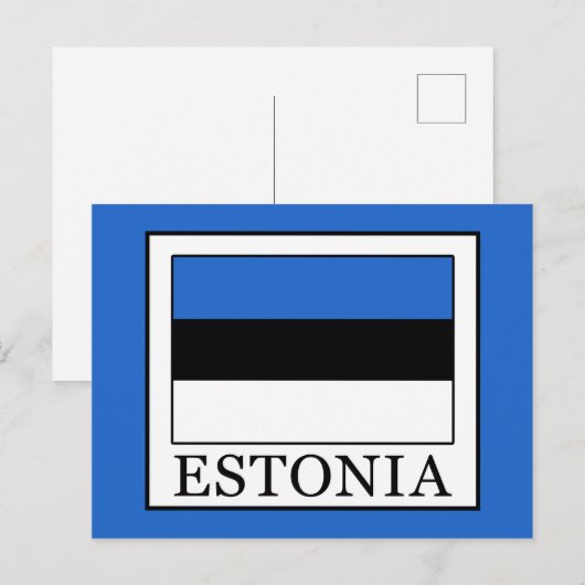 Estland Briefkaart (Voorkant / Achterkant)