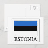 Estland Briefkaart (Voorkant / Achterkant)