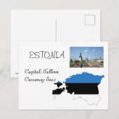 Estland Briefkaart (Voorkant / Achterkant)