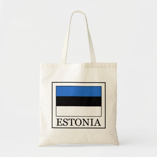 Estland canvas tas (Voorkant)
