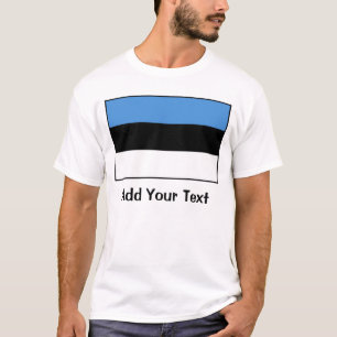 Estland - Estse vlag T-shirt