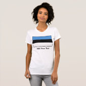 Estland - Estse vlag T-shirt (Voorkant volledig)