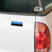 Estland Flag EE Bumpersticker (Op Truck)