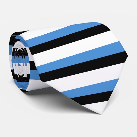 Estland Flag EE Stropdas (Opgerold)