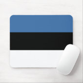 Estland Flag Mousepad Muismat (Met muis)