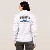 Estland Hoodie (Achterkant volledig)
