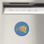 Estland Kaart Magnet (Insitu (Vaatwasser))