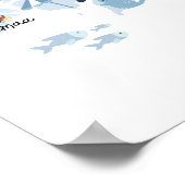 Estland kaart poster (Hoek)