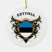 Estland Keramisch Ornament (Voorkant)