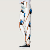 Estland Land Vlag Thunder_Cove Leggings (Links)