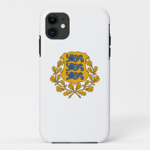 Estland land wapen wapenschild symbool vlag Case-Mate iPhone case