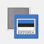 Estland Magneet (Voorkant / Achterkant)