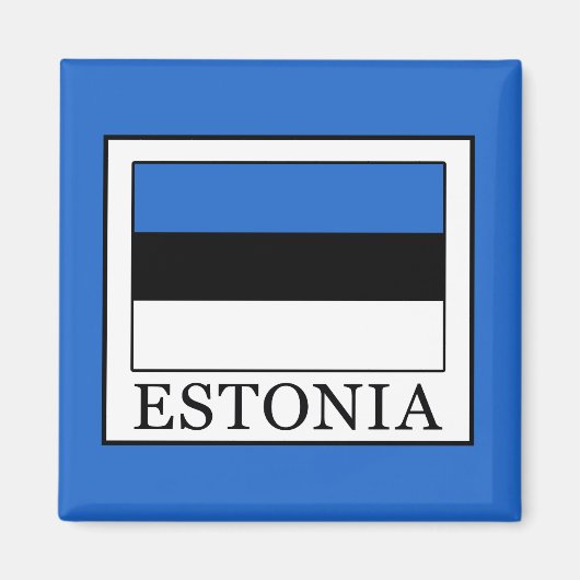 Estland Magneet (Voorkant)