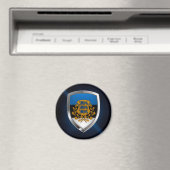 Estland Metallic Emblem Magneet (Insitu (Vaatwasser))