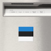 Estland Nationale Wereldvlag Magneet (Insitu (Vaatwasser))