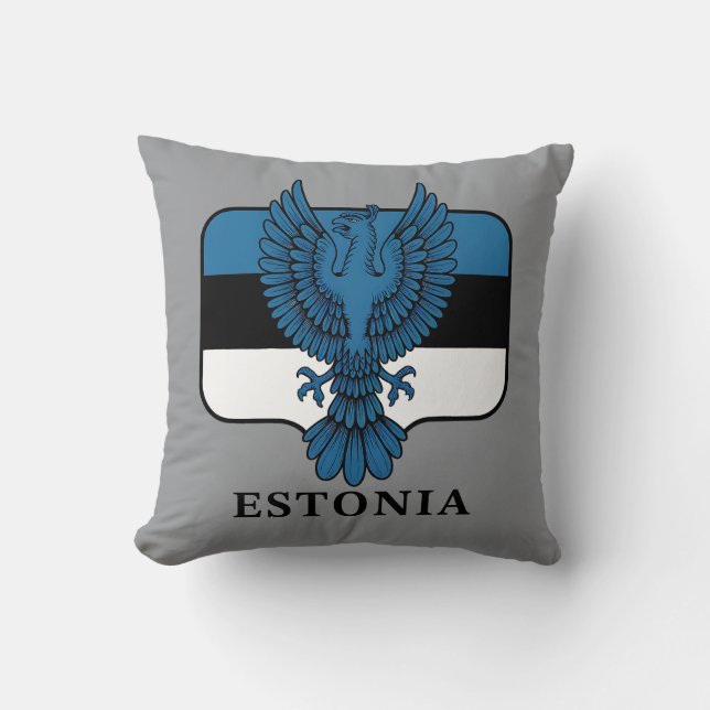 Estland Noord-Europa Kussen (Voorkant)