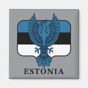 Estland Noord-Europa Magneet