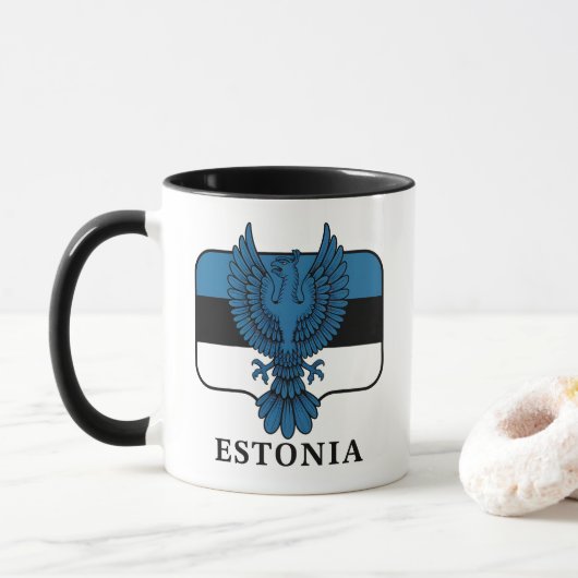 Estland Noord-Europa Mok (Met donut)